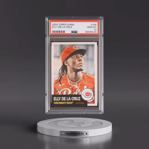 2024 Topps Living #706 Elly de La Cruz (PSA 10 GEM MINT)