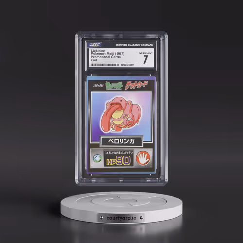 1997 Promotional Cards (1997 Type.HP.Hand Symbol) Lickitung - Foil (CGC 7 NM)