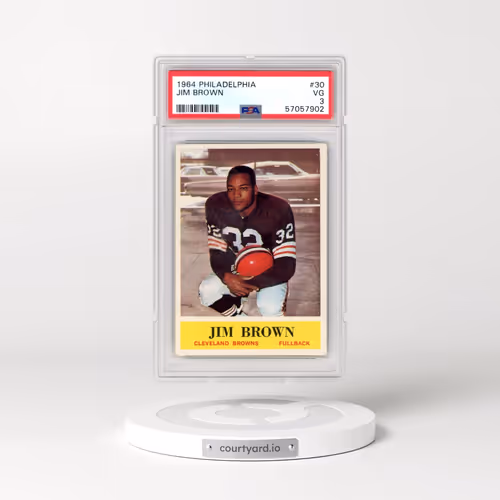 1964 Philadelphia #30 Jim Brown (PSA 3 VG)