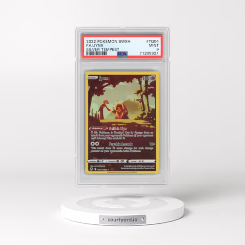2022 Pokémon Sword & Shield Silver Tempest #TG04 Jynx - Full Art (PSA 9 MINT)
