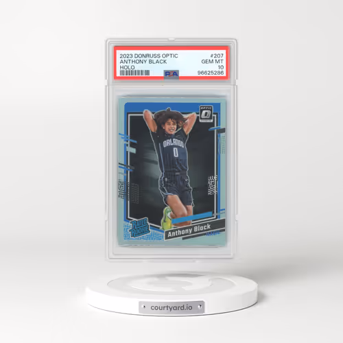 2023 Panini Donruss Optic #207 Anthony Black - Holo (PSA 10 GEM MINT)