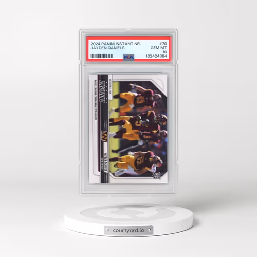 2024 Panini Instant NFL #70 Jayden Daniels (PSA 10 GEM MINT)