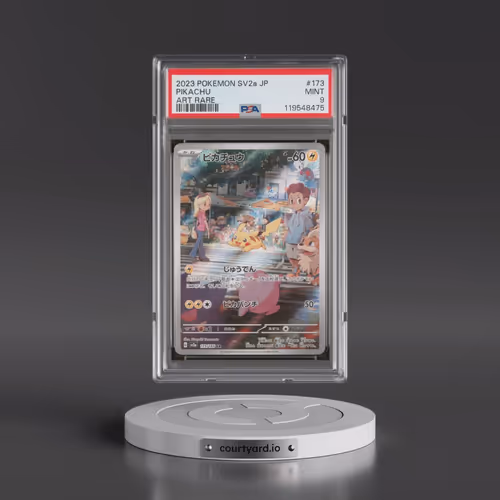 2023 Pokémon Sv2a-Pokemon 151 #173 Pikachu - Art Rare (PSA 9 MINT)