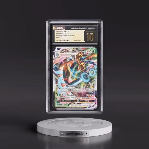 2021 Shining Fates #010/072 Dhelmise VMAX - Holo (CGC 10 PRISTINE)