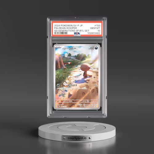 2024 Pokémon SV-P Promo #193 Paldean Wooper - Start Deck Generations Special Battle Set (PSA 10 GEM