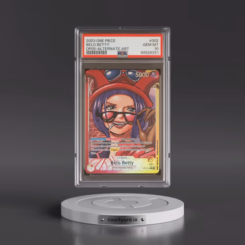 2023 One Piece Awakening of the New Era #002 Belo Betty - Alternate Art (PSA 10 GEM MINT)