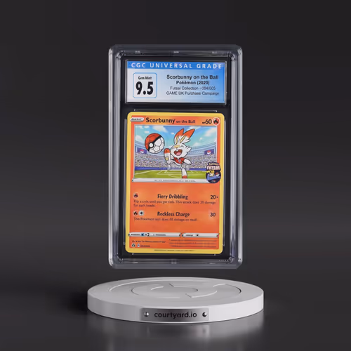 2020 Pokémon Futsal #004 Scorbunny on the Ball (CGC 10 GEM MINT)