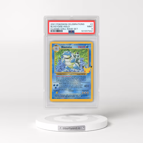 2021 Pokémon Celebrations Classic Collection #2 Blastoise - Holo (PSA 9 MINT)