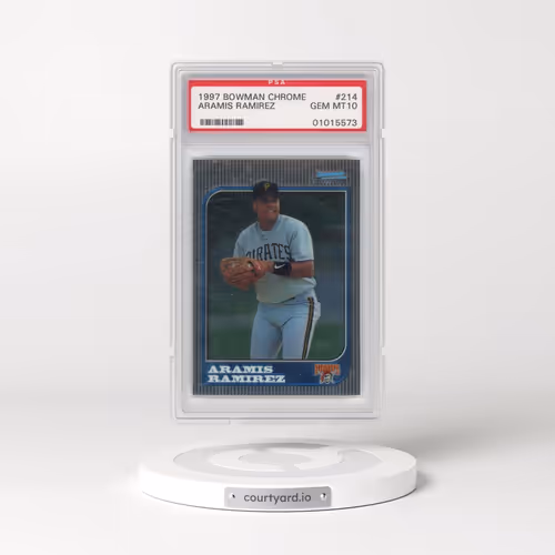 1997 Bowman Chrome #214 Aramis Ramirez (PSA 10 GEM MINT)
