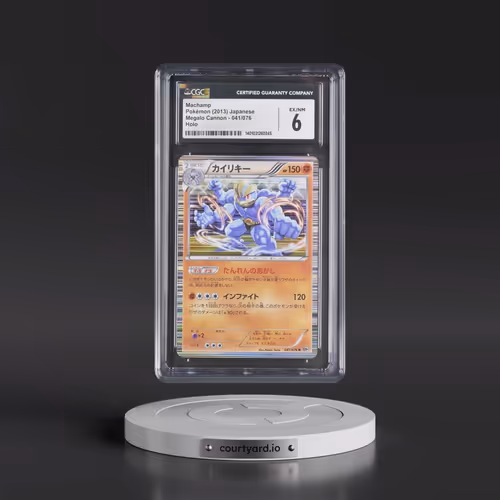 2013 Megalo Cannon #041/076 Machamp (CGC 6 EX-NM)