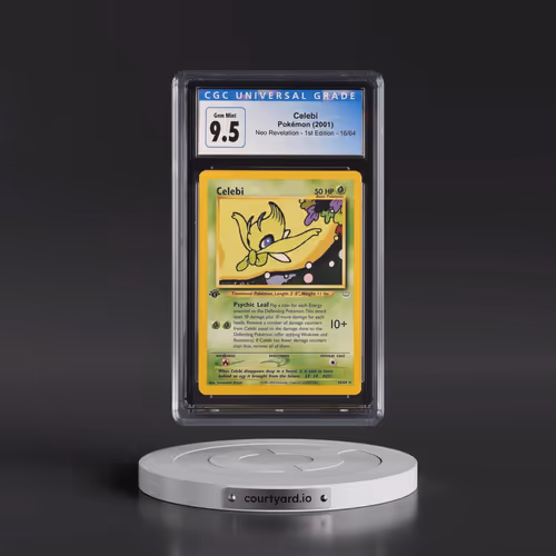 2001 Neo Revelation #16/64 Celebi - 1st Edition (CGC 10 GEM MINT)