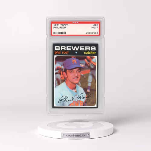 1971 Topps #22 Phil Roof (PSA 7 NM)
