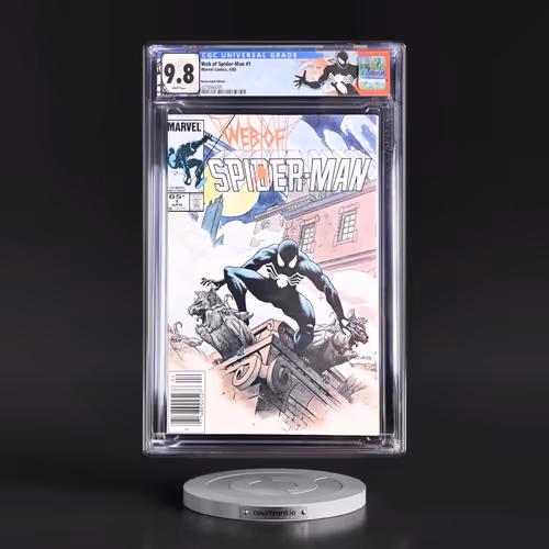 Web of Spider-Man #1 CGC 9.8 White Pages (Marvel Comics, 4/85) - Newsstand Edition Universal