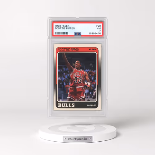 1988 Fleer #20 Scottie Pippen (PSA 7 NM)