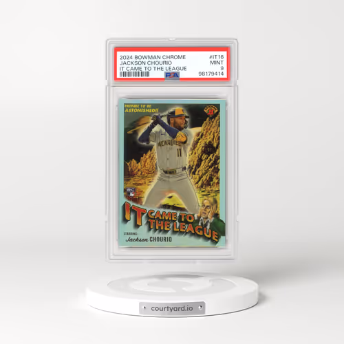 2024 Bowman Chrome It Came to the League #IT16 Jackson Chourio (PSA 9 MINT)