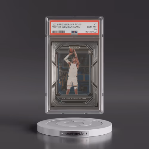 2023 Panini Prizm Draft Picks #2 Victor Wembanyama (PSA 10 GEM MINT)