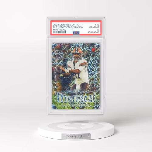 2023 Panini Donruss Optic Mythical #12 Dorian Thompson-Robinson (PSA 10 GEM MINT)