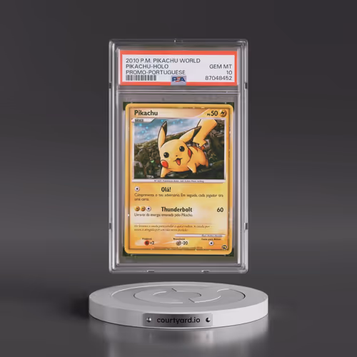 2010 Pokémon Pikachu World Promo Pikachu - Holo (PSA 10 GEM MINT)