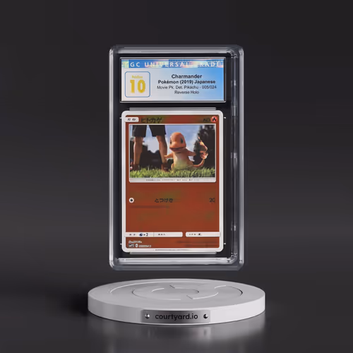 2019 Movie Pack Detective Pikachu #005/024 Charmander - Reverse Holo (CGC 10 PRISTINE)