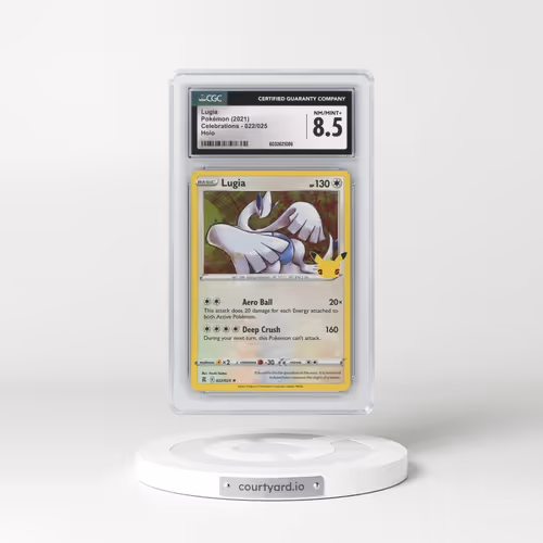2021 Celebrations #022/025 Lugia - Holo (CGC 8.5 NM-MT+)