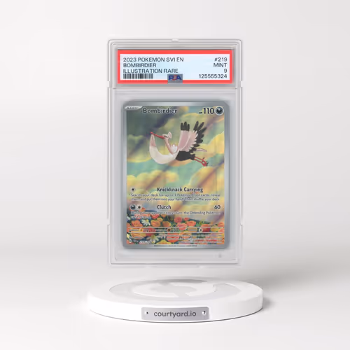2023 Pokémon Svi EN-Scarlet & Violet #219 Bombirdier - Illustration Rare (PSA 9 MINT)