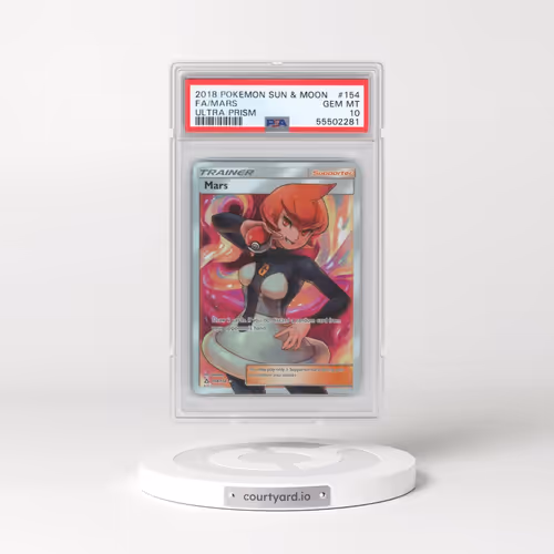 2018 Pokémon Sun & Moon Ultra Prism #154 Mars - Full Art (PSA 10 GEM MINT)
