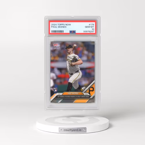 2024 Topps Now #179 Paul Skenes (PSA 10 GEM MINT)