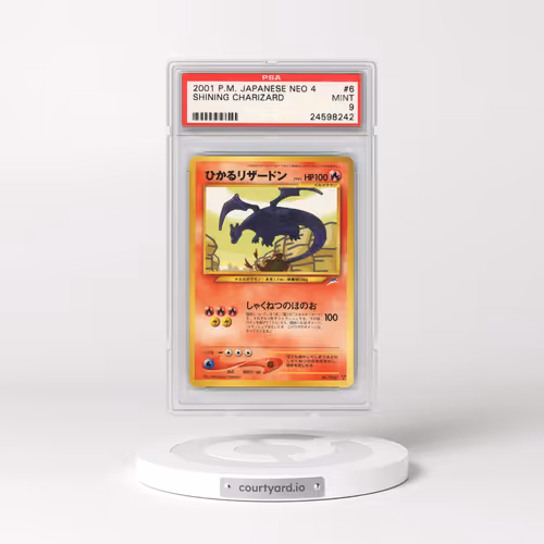 2001 Pokémon Neo 4 #6 Shining Charizard - Holo (PSA 9 MINT)