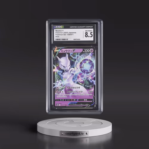 2022 Pokémon GO #030/071 Mewtwo V - Holo (CGC 8.5 NM-MT+)