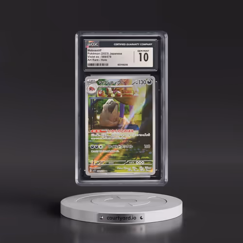 2023 Pokémon Sv1v-Violet EX #088 Mabosstiff - Art Rare (CGC 10 GEM MINT)