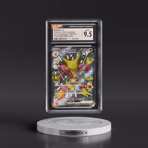 2023 Shiny Treasure ex #326/190 Alakazam ex - Shiny Super Rare Holo (CGC 9.5 MINT+)