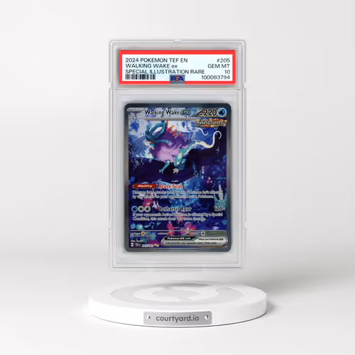 2024 Pokémon Tef EN-Temporal Forces #205 Walking Wake EX - Holo Special Illustration Rare (PSA 10 GE