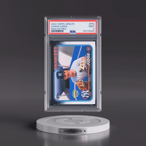 2024 Topps Update Paw Patrol #PP2 Aaron Judge (PSA 9 MINT)