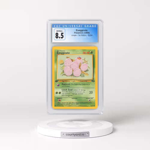 1999 Jungle #52 Exeggcute - 1st Edition (CGC 8.5 NM-MT+)