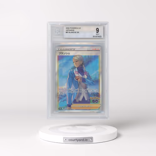 2022 Pokémon GO #083 Blanche - Super Rare Holo (BGS 9 MINT)