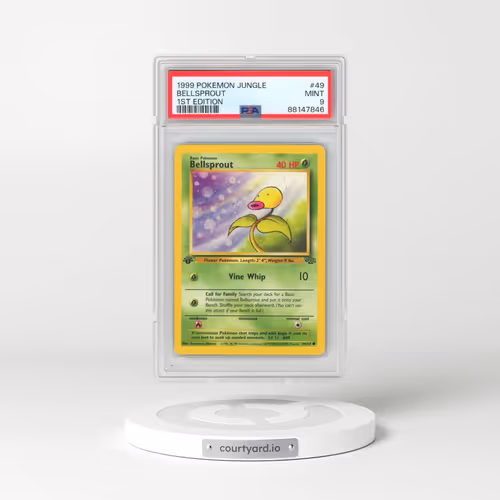 1999 Pokémon Jungle #49 Bellsprout - 1st Edition (PSA 9 MINT)
