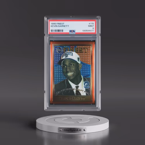 1995 Finest #115 Kevin Garnett (PSA 9 MINT)