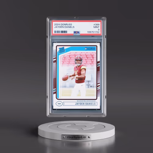 2024 Panini Donruss #389 Jayden Daniels (PSA 9 MINT)
