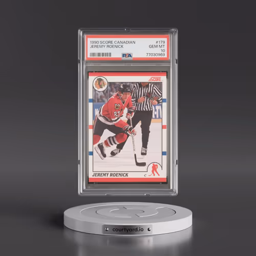 1990 Score Canadian #179 Jeremy Roenick (PSA 10 GEM MINT)