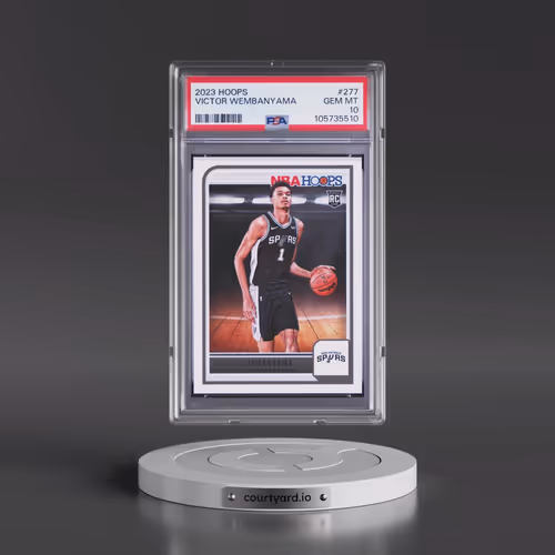 2023 Panini NBA Hoops #277 Victor Wembanyama (PSA 10 GEM MINT)