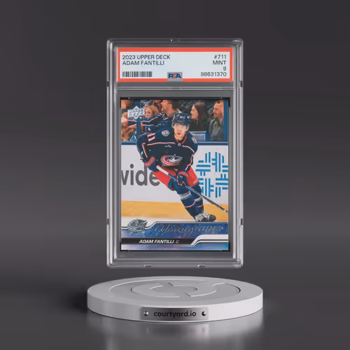 2023 Upper Deck #711 Adam Fantilli (PSA 9 MINT)