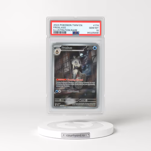 2024 Pokémon Twm EN-Twilight Masquerade #174 Froslass - Illustration Rare (PSA 10 GEM MINT)