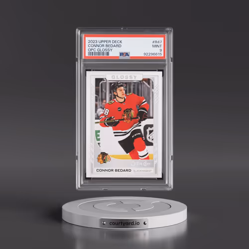 2023 Upper Deck OPC Glossy #R47 Connor Bedard (PSA 9 MINT)