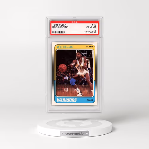 1988 Fleer #47 Rod Higgins (PSA 10 GEM MINT)