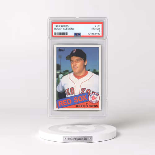 1985 Topps #181 Roger Clemens (PSA 8 NM-MT)