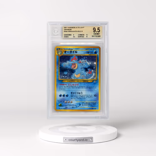 2001 Darkness, and to Light #160 Dark Feraligatr - Holo (BGS 9.5 GEM MINT)