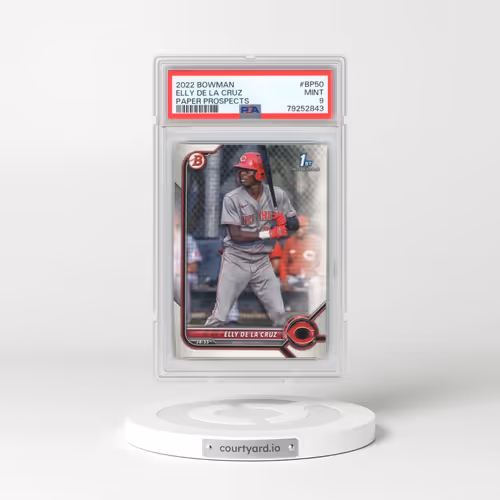 2022 Bowman Paper Prospects #BP50 Elly de La Cruz (PSA 9 MINT)