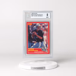 1989 Score #200 Steve Beuerlein (BGS 8 NM-MT)
