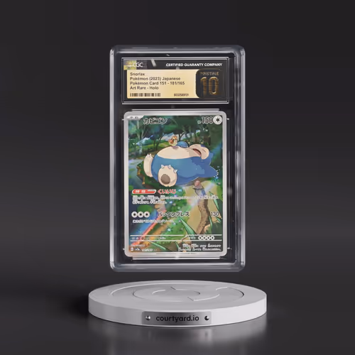 2023 Pokémon Card 151 #181/165 Snorlax - Art Rare Holo (CGC 10 PRISTINE)