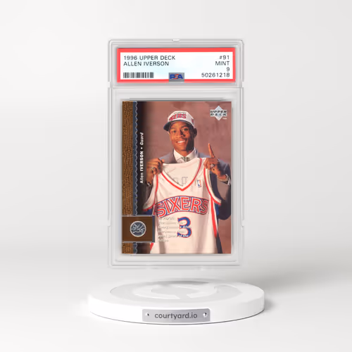 1996 Upper Deck #91 Allen Iverson (PSA 9 MINT)